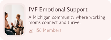 IVF emotional support card