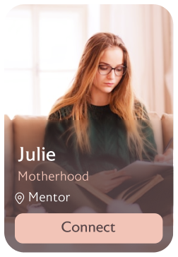 Julie profile card