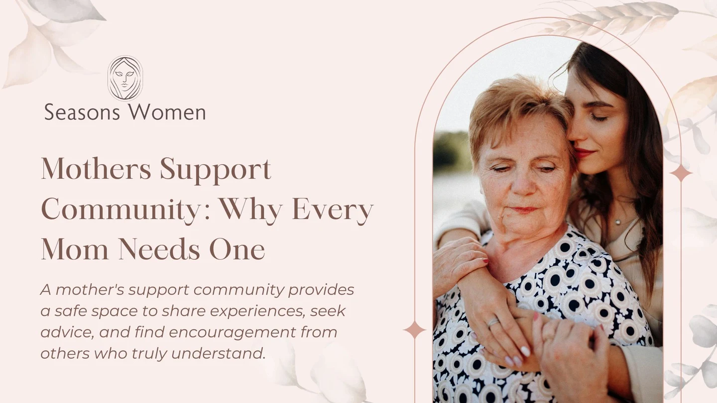 Mothers Support Community: Why Every Mom Needs One Slug: mothers-support-community