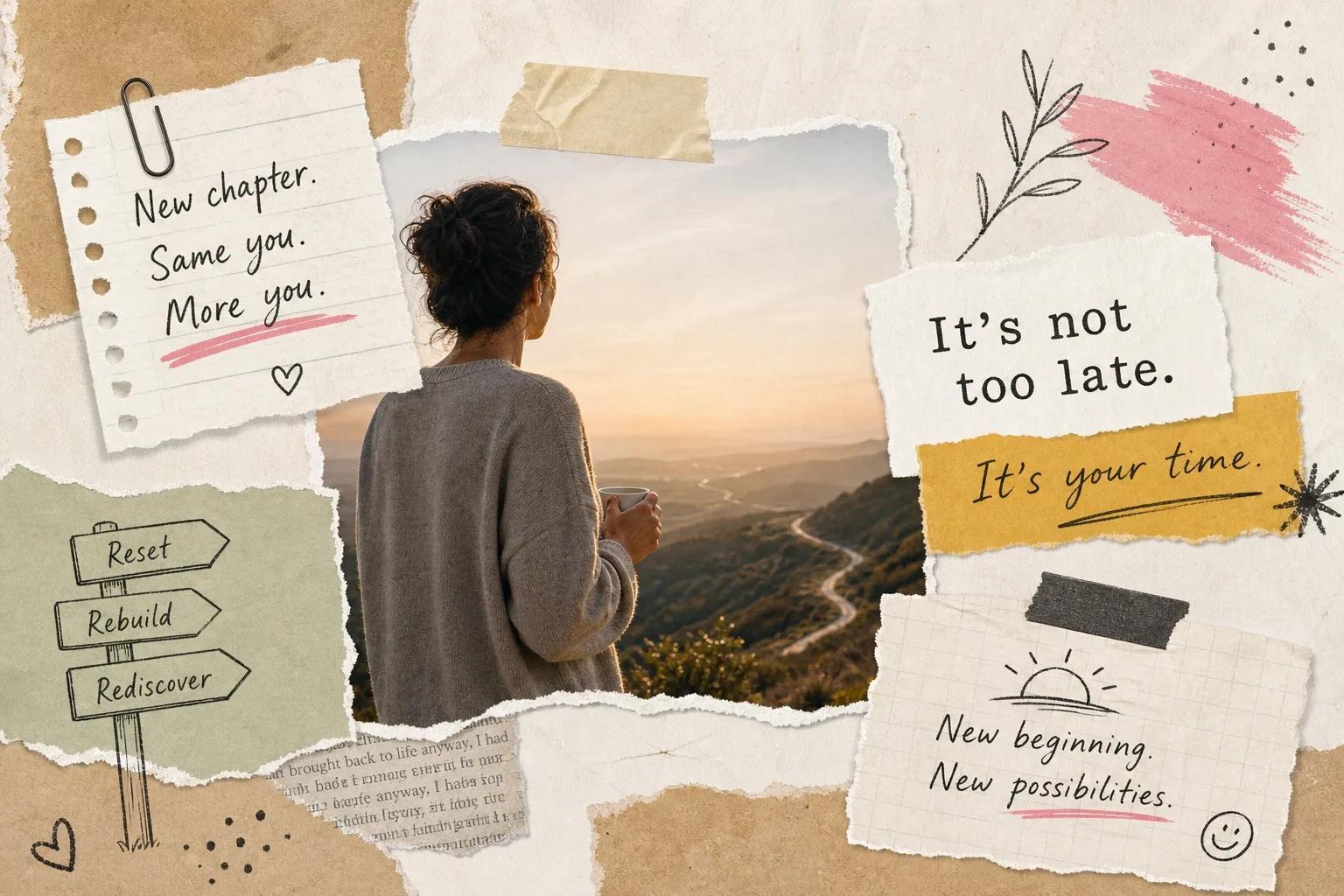 Starting Over in Your 40s: What It Really Looks Like